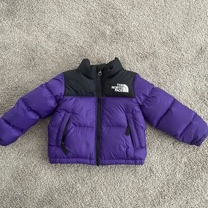 Toddler Purple The North Face Nuptse